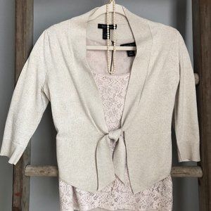 WHBM Metallic sweater (XS)